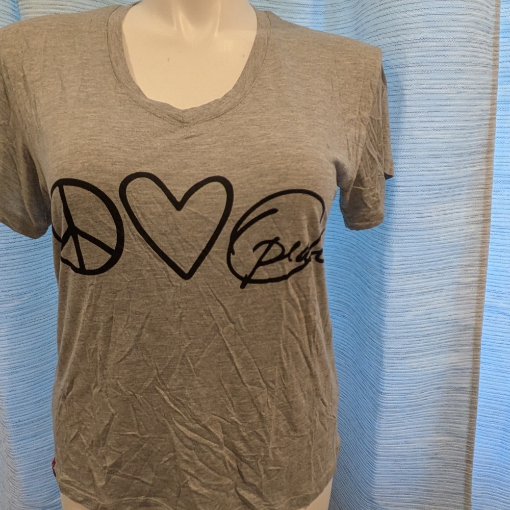Peace Love & Oprah Graphic Tee - Size L